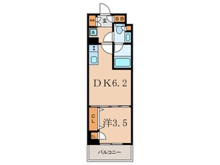 ドゥーエ二子新地の物件間取画像